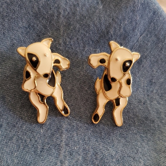 Jewelry - Vintage Edgar Berebi pierced 🐶 earrings